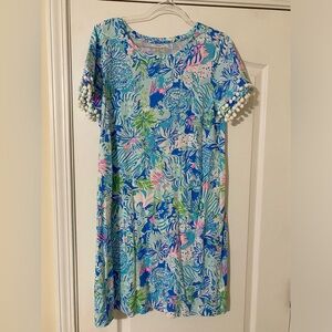 Lilly Pulitzer, Cotton, lion around dress